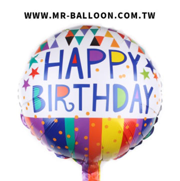 18吋彩虹三角旗生日趴45cm | 彩虹旗幟派對 | Mr. Balloon