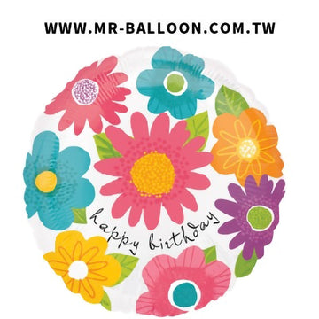 18吋Spring Fling Birthday(春天的慶生會) | 春天派對主題 | Mr. Balloon