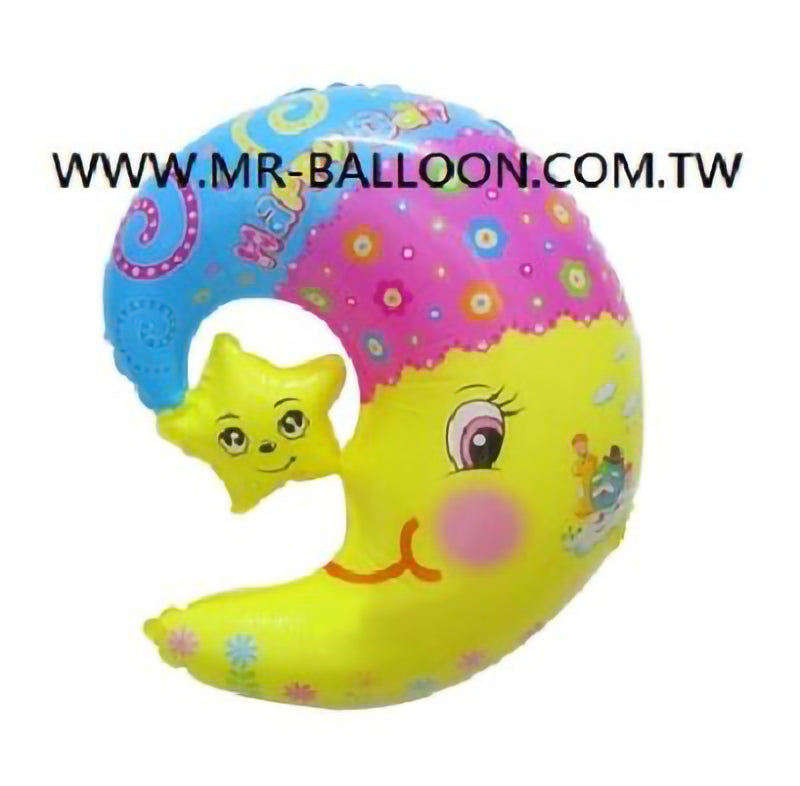 25吋開心月亮62cm | 笑臉月亮氣球 | Mr. Balloon