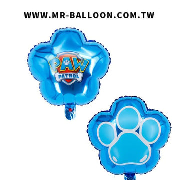 18吋藍色狗爪子45cm