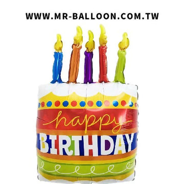 29吋蠟燭蛋糕73cm | 經典生日蛋糕 | Mr. Balloon