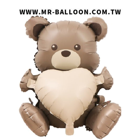 26吋抱心小熊65cm