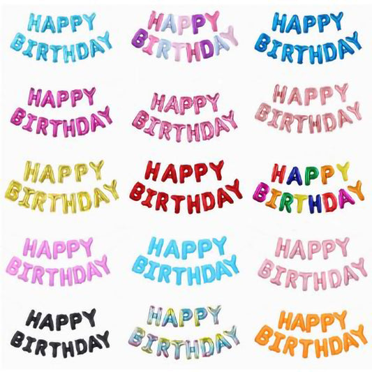 14吋HAPPY BIRTHDAY(10款) | 多款式生日氣球 | Mr. Balloon