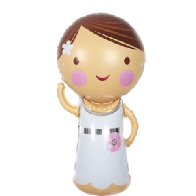 45吋可愛新娘113cm | 甜美可愛婚禮 | Mr. Balloon