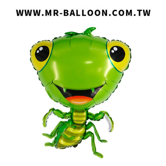 28吋小螳螂71cm | 可愛螳螂造型 | Mr. Balloon