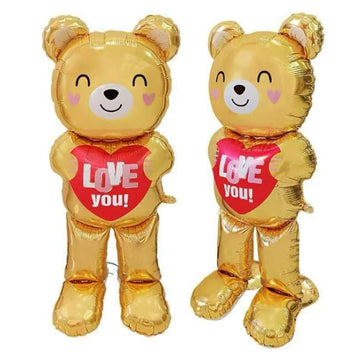 120cm大型站立愛心泰迪熊Ｉ打造浪漫場景