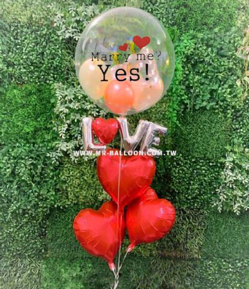 55cm Love求婚耐久球串