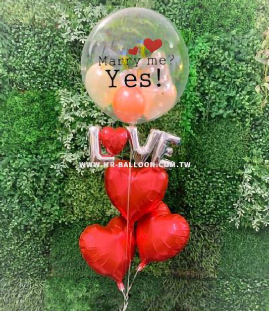 55cm Love求婚耐久球串