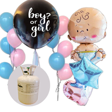 Boy OR Girl 氦氣桶組