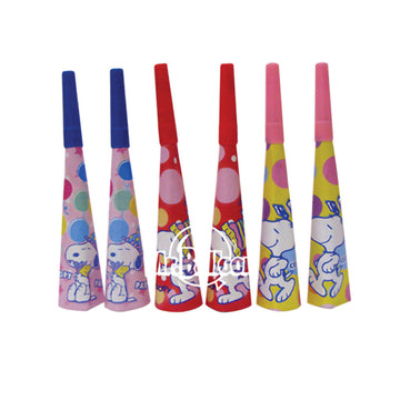 史努比派對吹笛(6入)-NG品